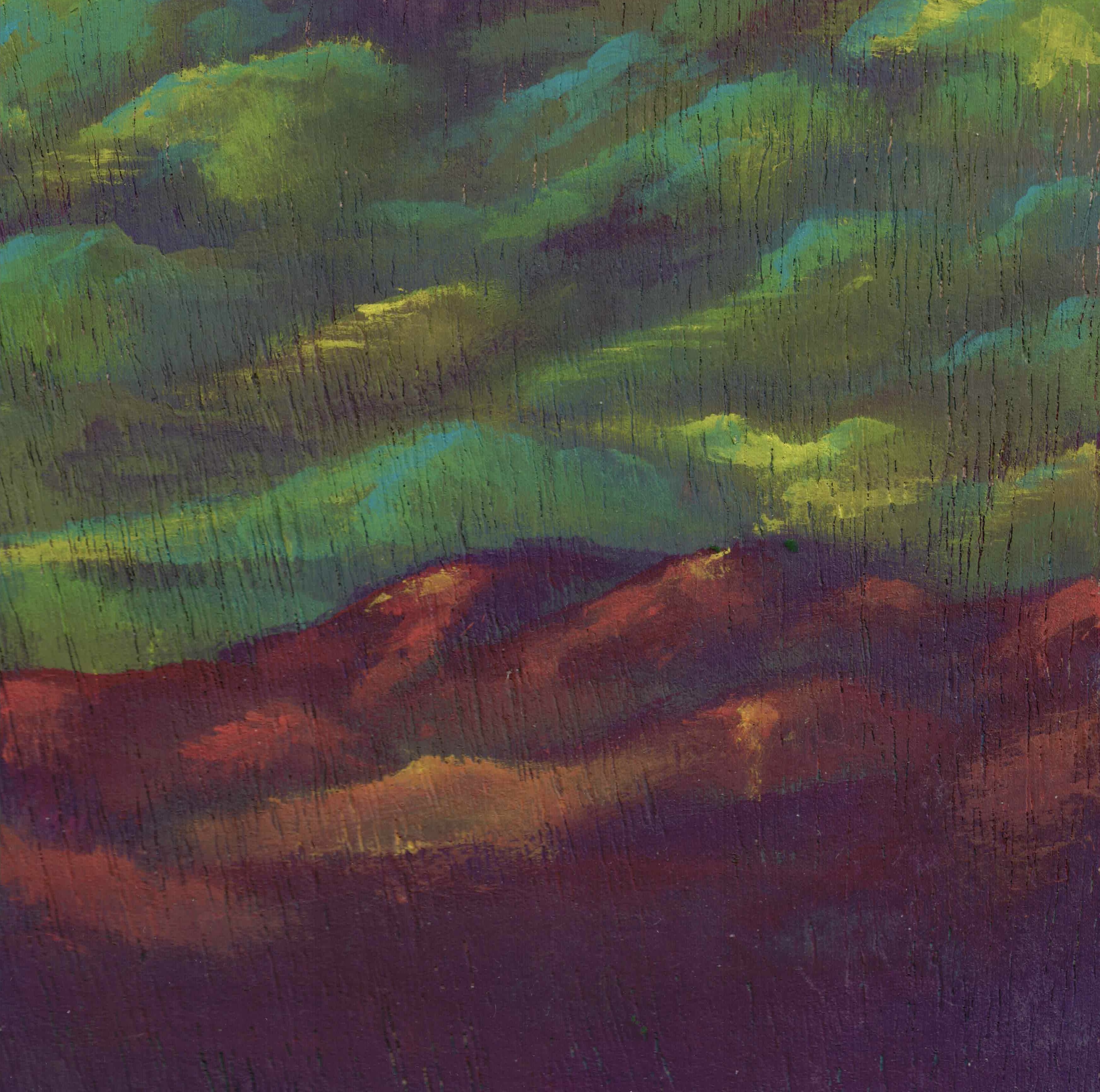 Canyon, 2024, Acrylic on Wood